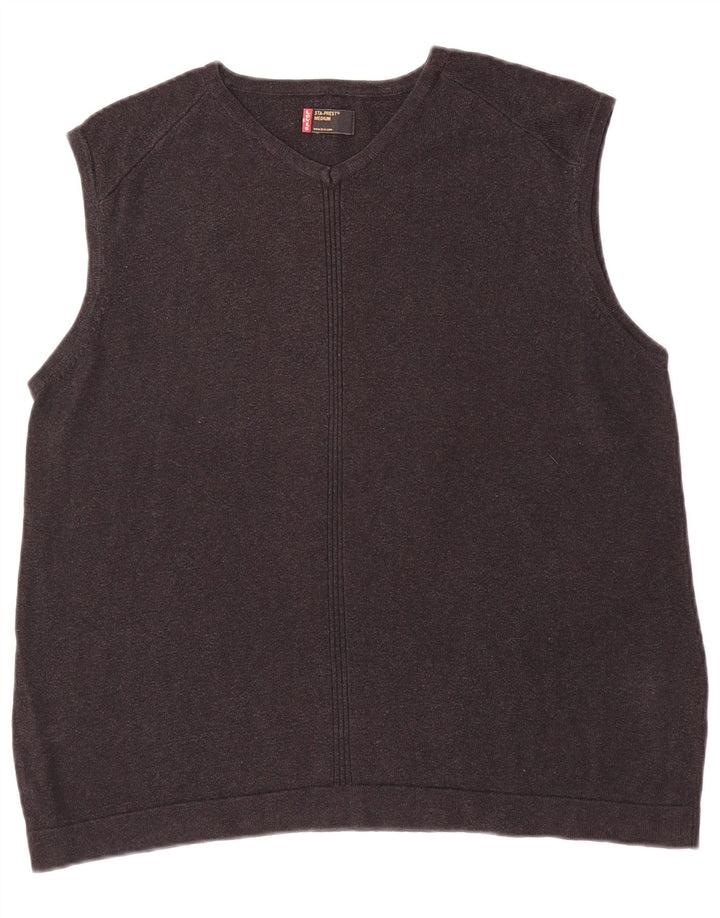 Levi's Herren-Weste-Tanktop Mittelgrau