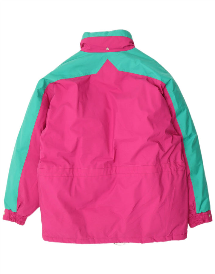BAILO Herren Wattierte Jacke IT 50 Large Pink Colourblock Polyamid