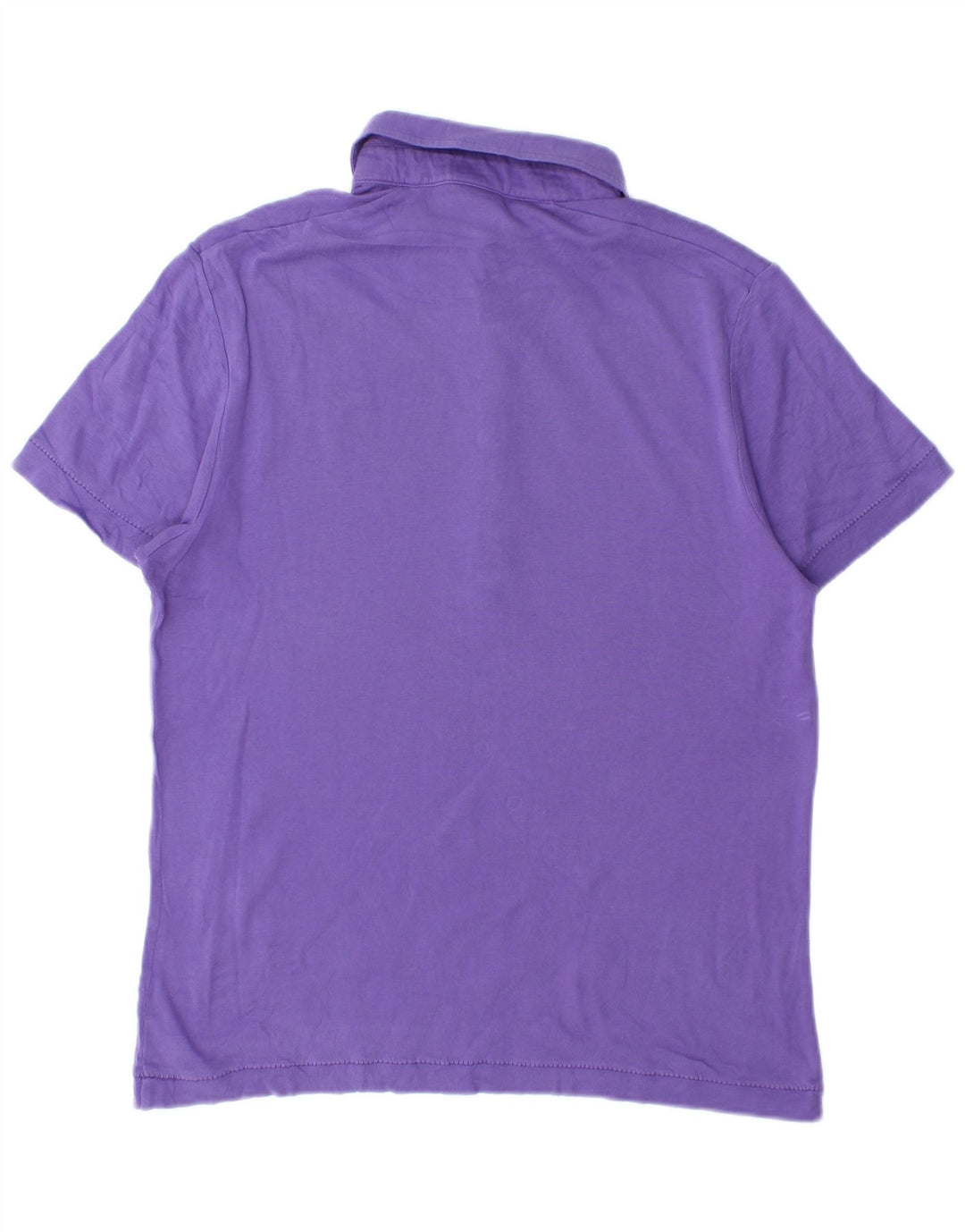 Puma Herren-Poloshirt aus mittelvioletter Baumwolle
