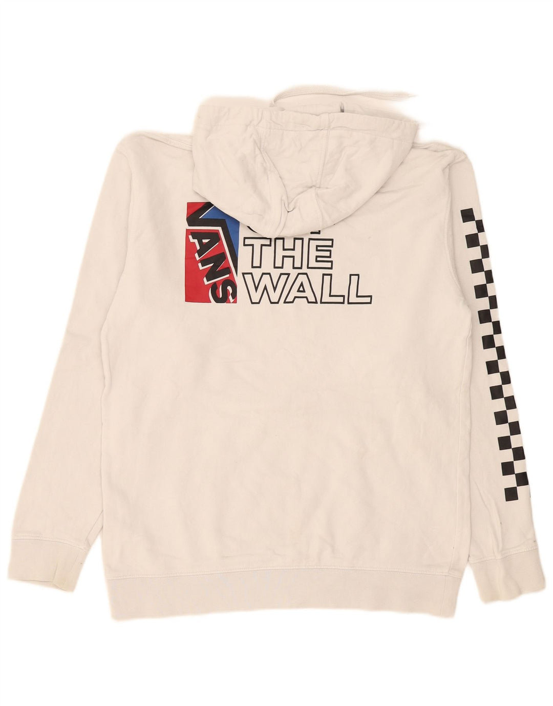 Vans Herren Graphic Hoodie Pullover Mittelweiß