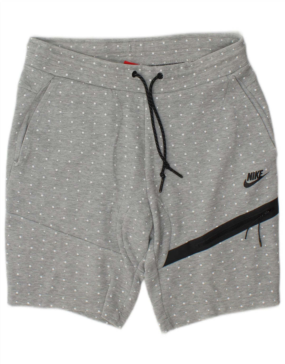 Nike Herren Cargo Sport Shorts Kleine grau gefleckte Baumwolle