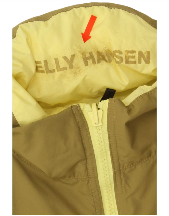 Helly Hansen Damen Graphic Crop Wattierte Jacke UK 14 Medium Khaki