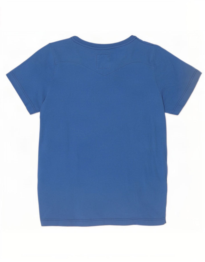 Levi's Jungen-T-Shirt mit Grafik, 11–12 Jahre, blaue Baumwolle