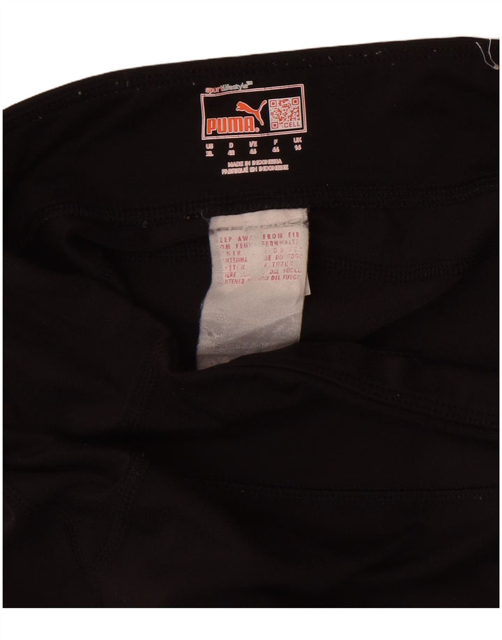 Puma Damen Leggings UK 16 Large Schwarz