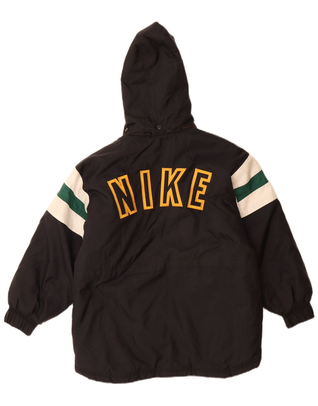 Nike Jungen übergroße Grafik gepolsterte Jacke 9–10 Jahre Medium Schwarz