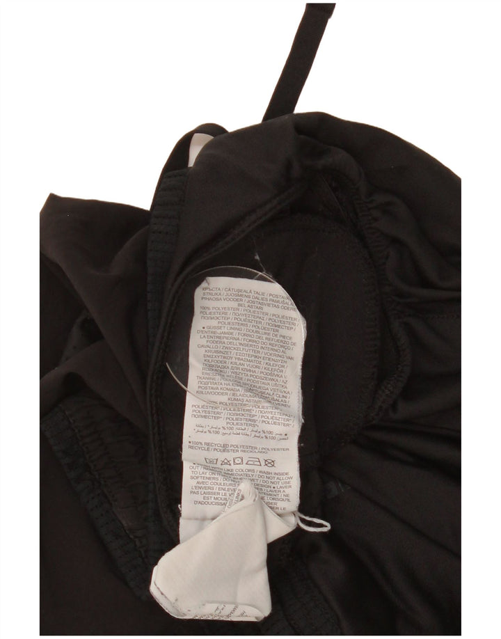 Nike Damen Dri Fit Sport Shorts UK 10 Small Schwarz Polyester