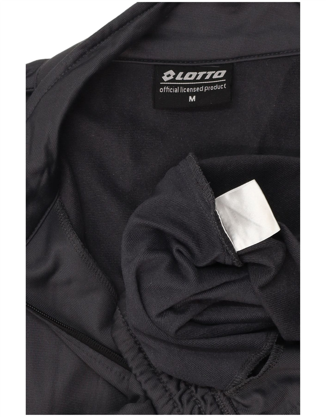 LOTTO Herren-Trainingsanzug-Oberjacke aus mittelgrauem Polyester