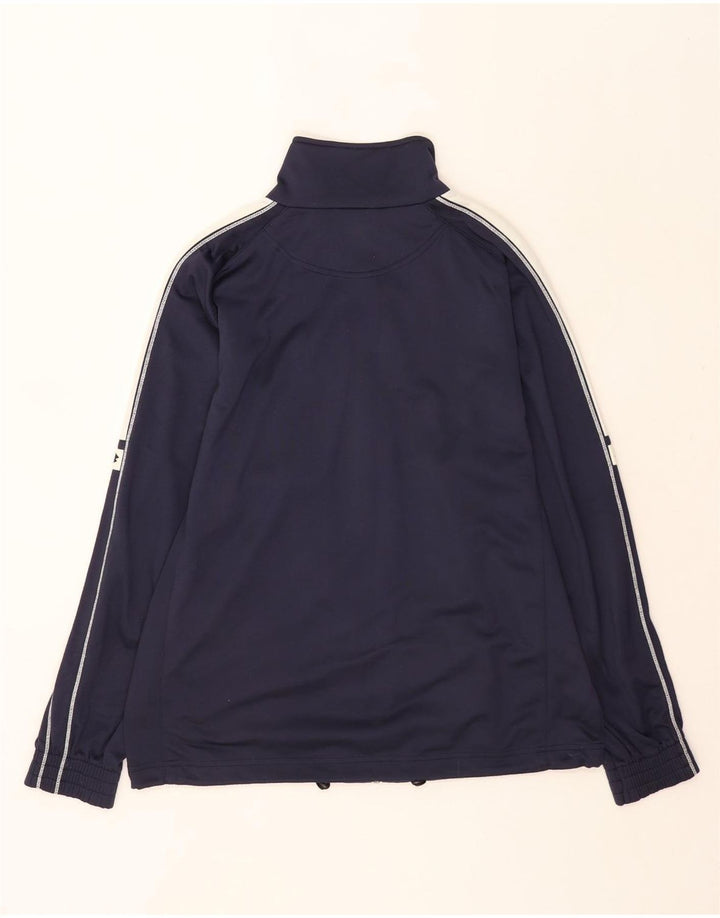 Lotto Herren-Trainingsanzugoberteil mit Grafik, mittleres Marineblau, Farbblock