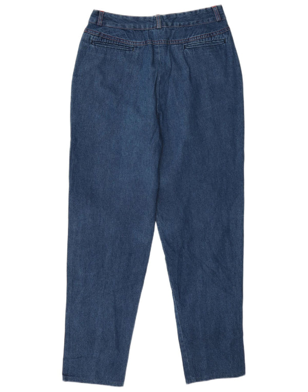 Fendi Damen Tapered High Waist Jeans IT 46 Large W28 L30 Blau