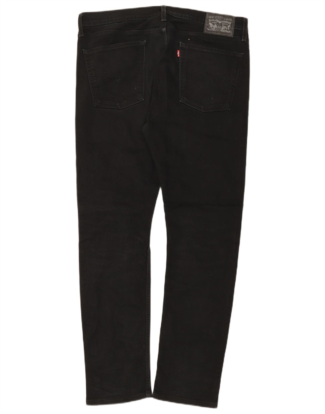 Levi's Damen Slim Jeans W36 L31 Schwarze Baumwolle