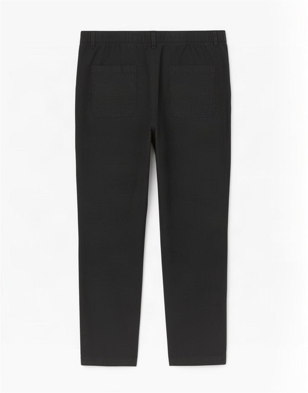 Marks & Spencer Damen Gerade Freizeithose UK 16 Large W34 L26 Schwarz