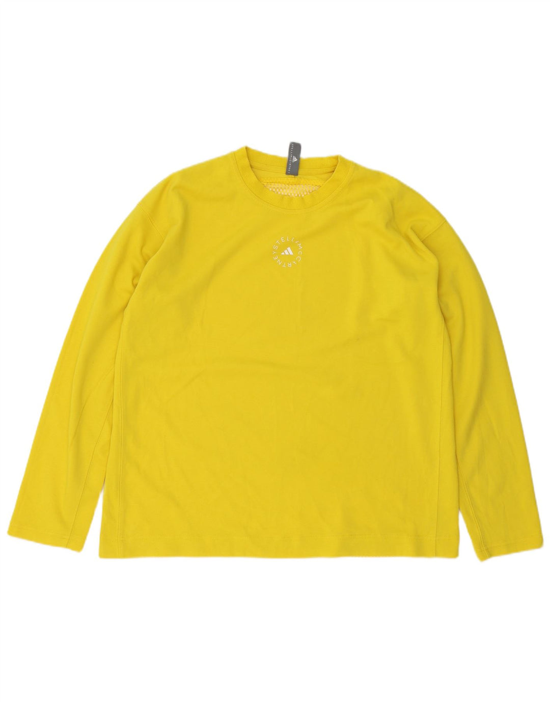 Adidas Herren Top Langarm mittelgelbe Baumwolle