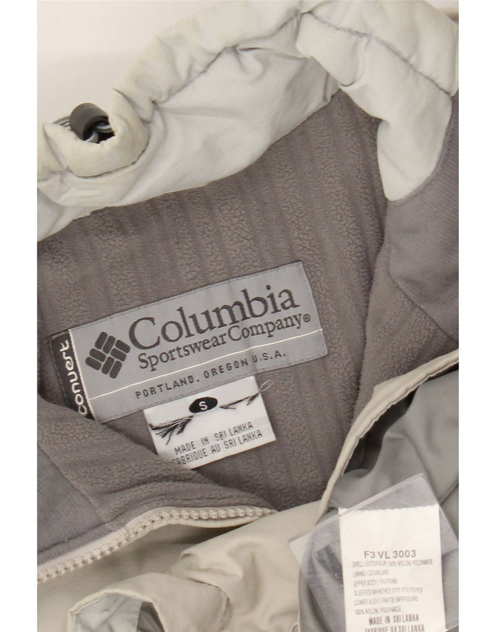 Columbia Herren-Windbreaker-Jacke, UK 36, Small, beige, Colourblock-Polyamid