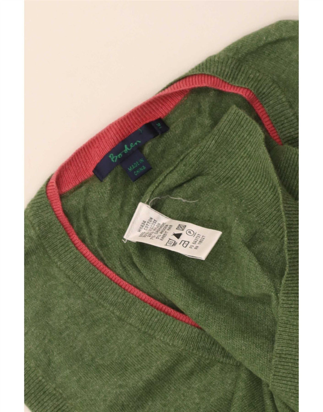 Boden Damen-Weste-Tanktop UK 12 aus mittelgrüner Baumwolle