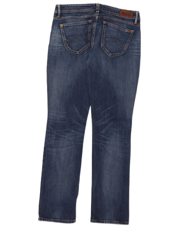 Tommy Hilfiger Damen Slim Jeans W31 L32 Blaue Baumwolle