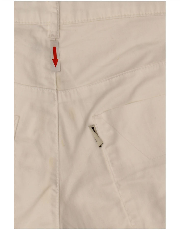 Jeckerson Damen Freizeitshorts W29 Mittelweiße Baumwolle