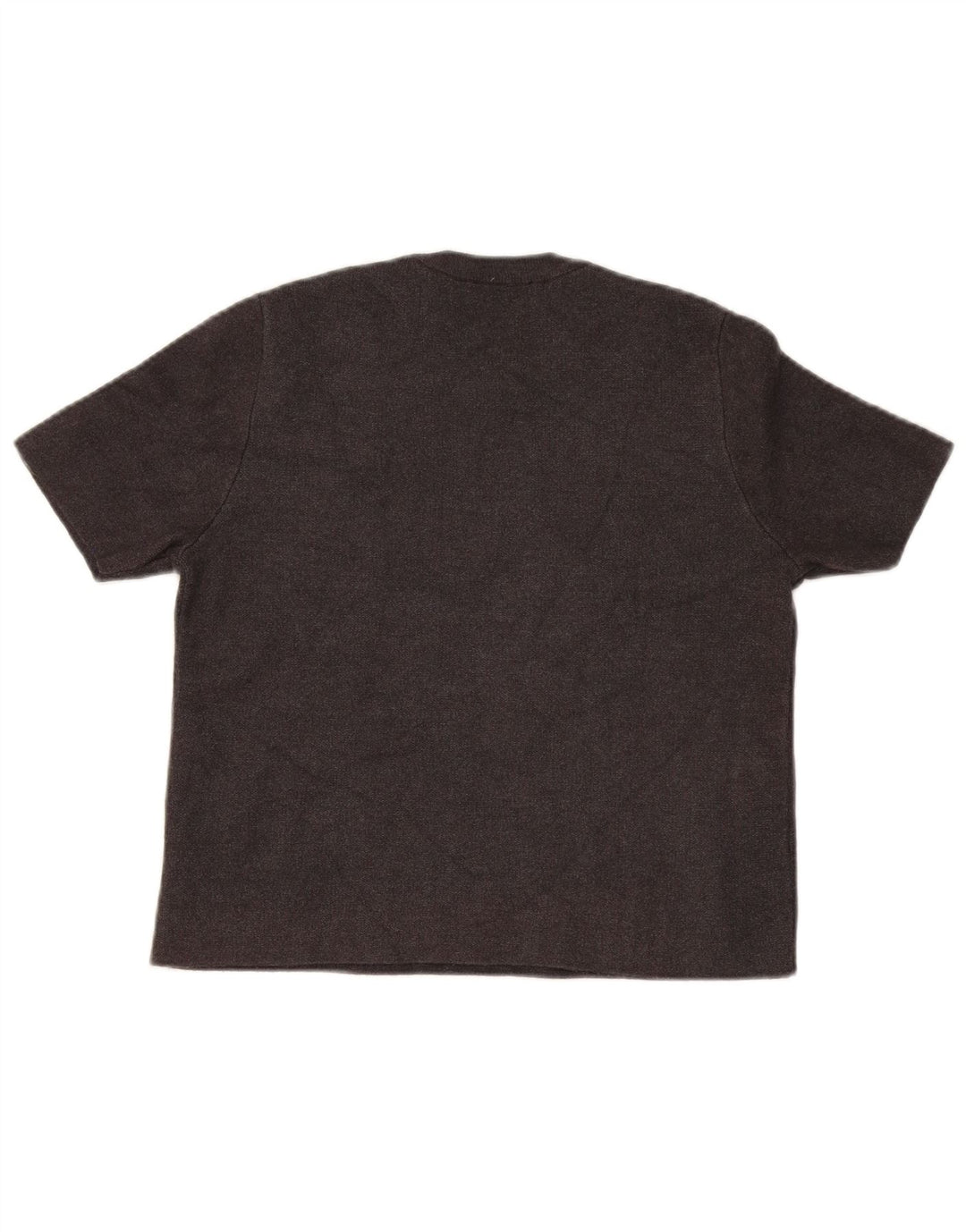 Kurzärmliger Damen-Pullover mit Rundhalsausschnitt von Zara, Gr. 14, Mittelbraun