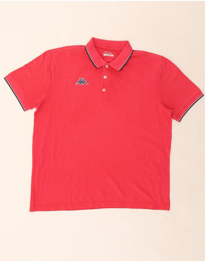 Kappa Herren Poloshirt 2XL Rosa