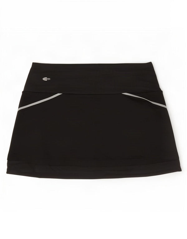Adidas Damen Clima 365 Skort UK 8 Small Schwarz Nylon