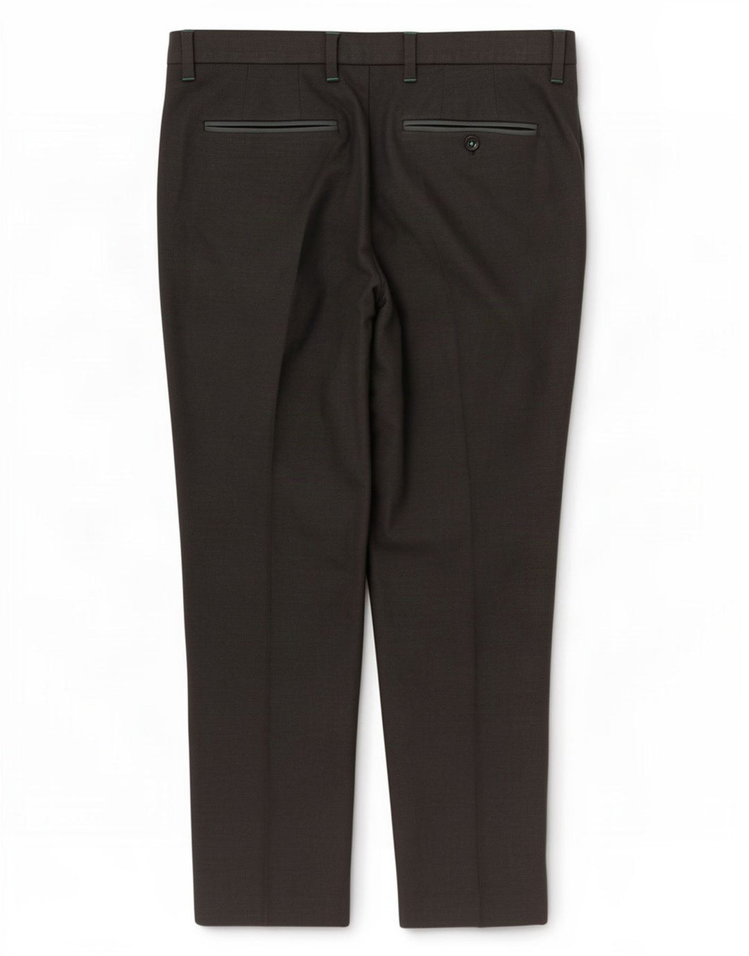Gerade Anzughose für Herren von Ted Baker, W36, L32, grau geflecktes Polyester