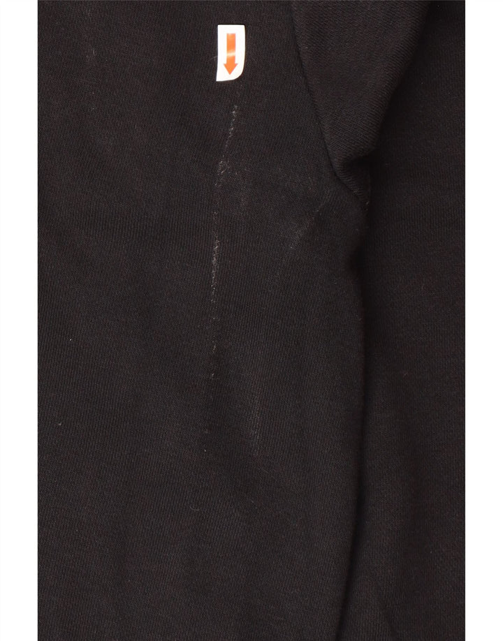 REEBOK Herren Graphic Hoodie Pullover XL Schwarz Baumwolle