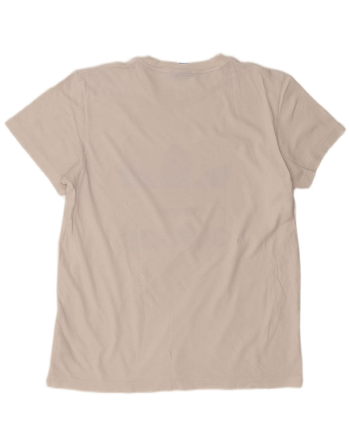 ADIDAS Herren Grafik T-Shirt Top Große weiße Baumwolle