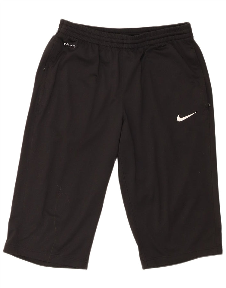 Nike Herren Dri Fit Bermuda Sportshorts Mittelschwarzes Polyester