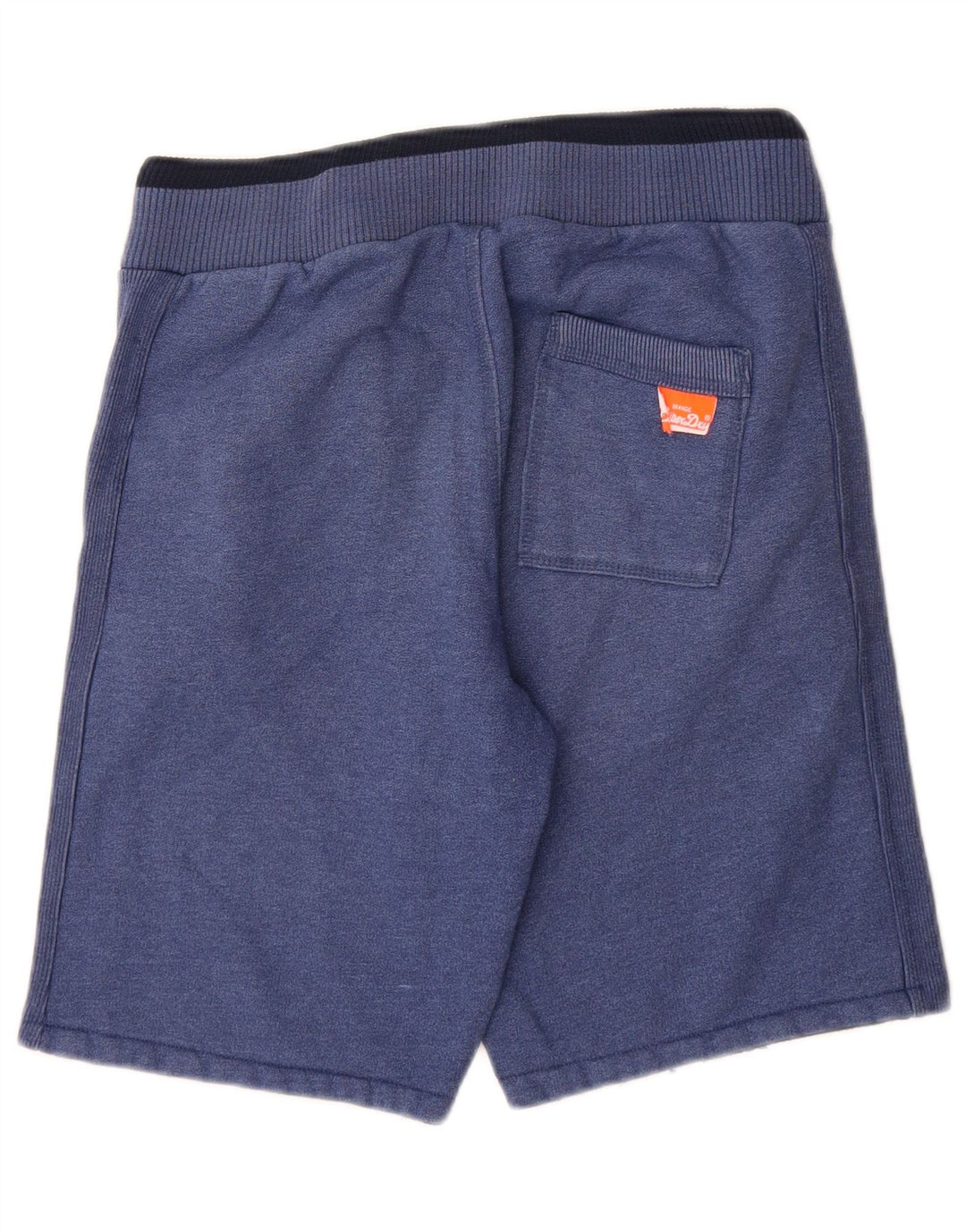 SUPERDRY Herren-Sportshorts, Größe S, marineblaue Baumwolle
