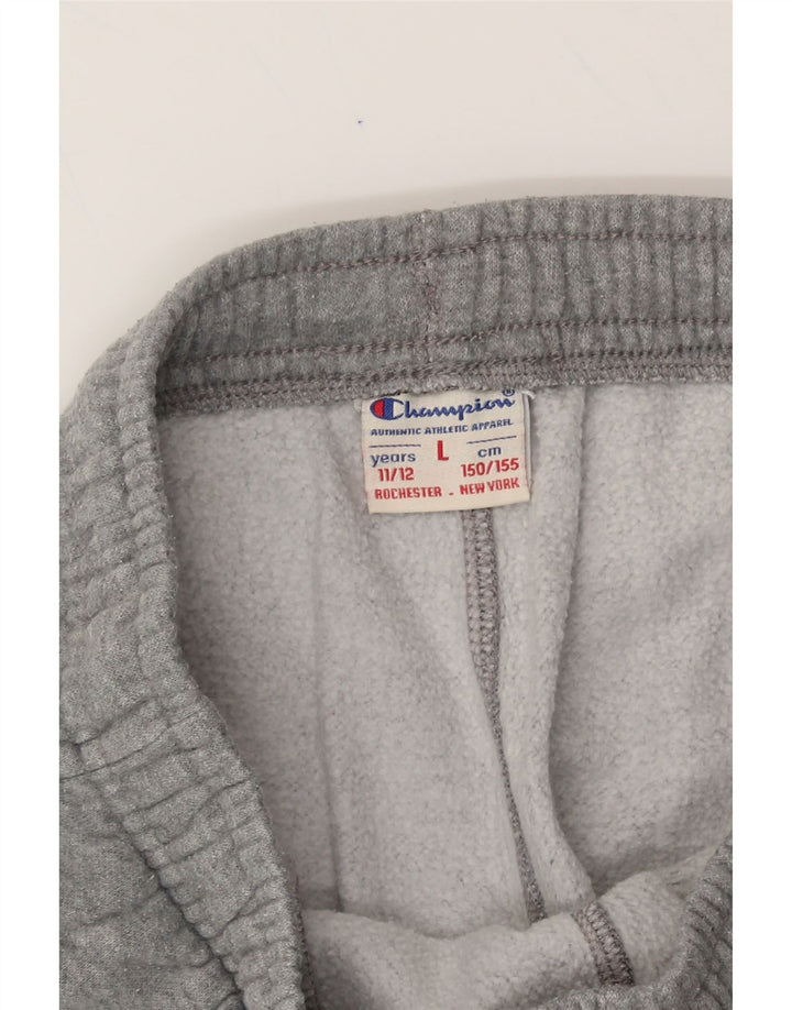 CHAMPION Boys Tracksuit Trousers Joggers 11-12 Years Large Grey Vintage Champion and Second-Hand Champion from Messina Hembry 