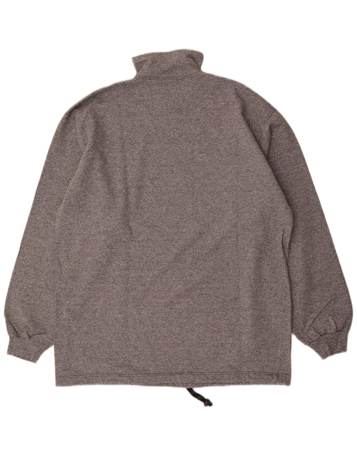 Champion Herren-Sweatshirt mit Reißverschluss, 2XL, graue Baumwolle