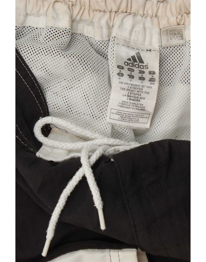 Adidas Herren-Badeshorts mit Grafik, Mittelschwarz, Colourblock-Polyester