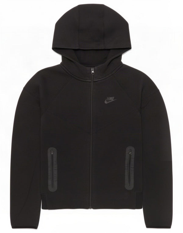 Nike Boys Zip Hoodie Sweater 12-13 Jahre Large Black
