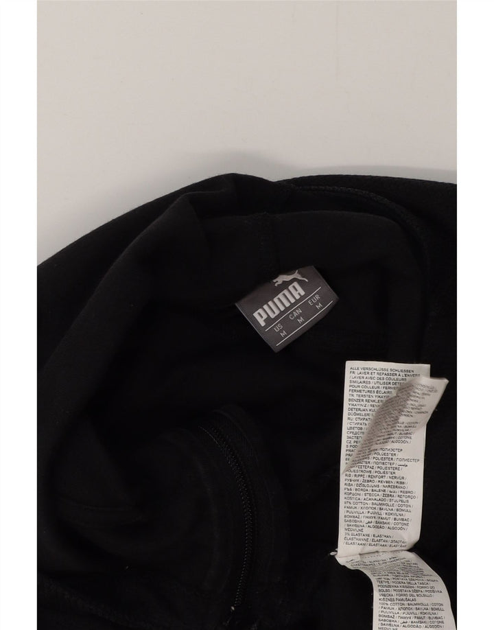 PUMA Herren AC Milan Grafik-Kapuzenpullover mit Reißverschluss, mittelschwarz, Baumwolle