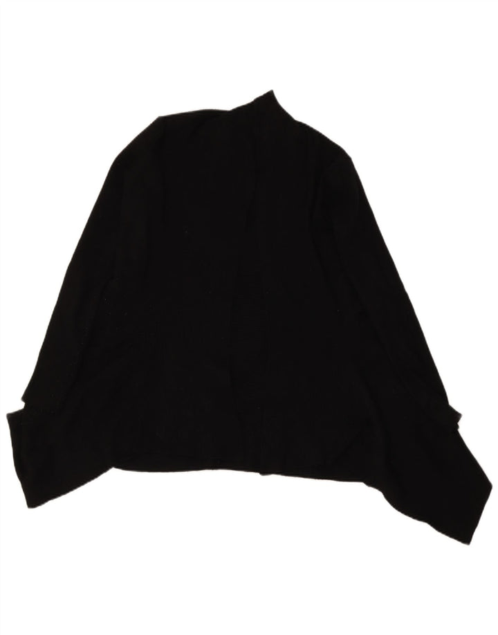 Offener Cardigan-Pullover für Damen von Zara, Gr. 10, Größe S, Schwarz