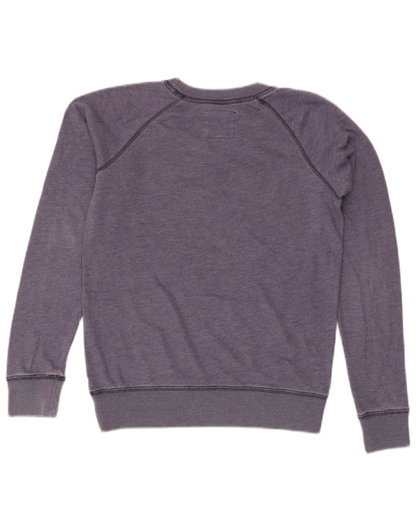 Jack Wills Damen-Sweatshirt-Pullover, Größe S, Marineblau, Baumwolle, UK 10