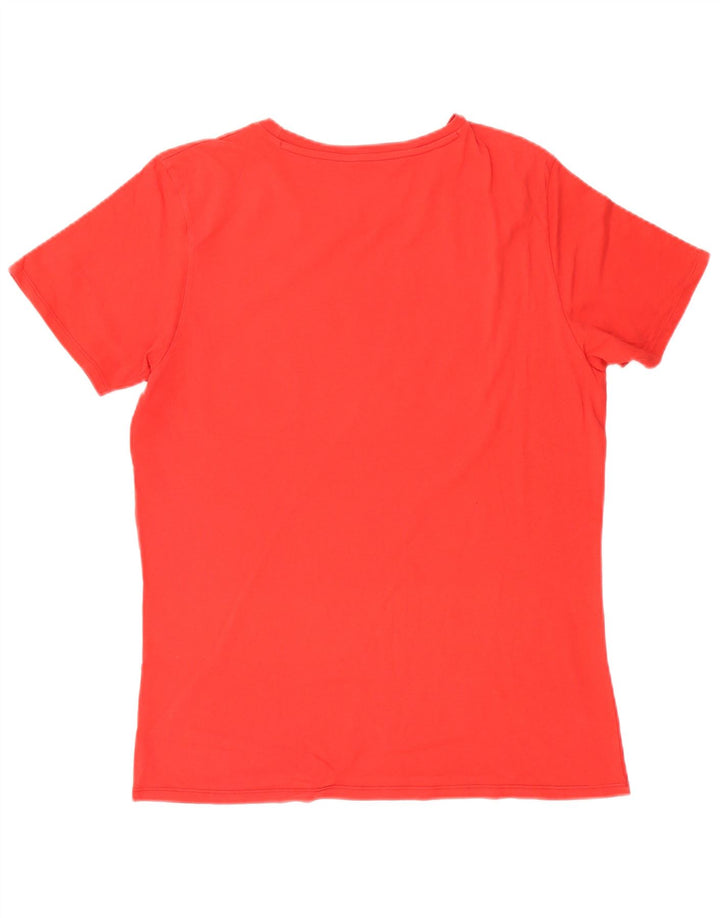 Lee Herren T-Shirt mit Grafik, Größe L, Rot