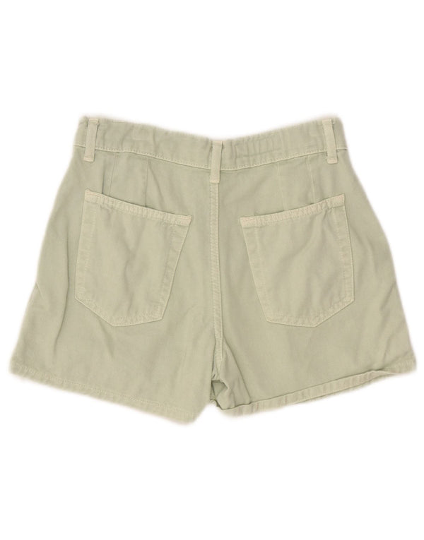 ZARA Mädchen Pegged Chino Shorts 13-14 Jahre W26 Grün