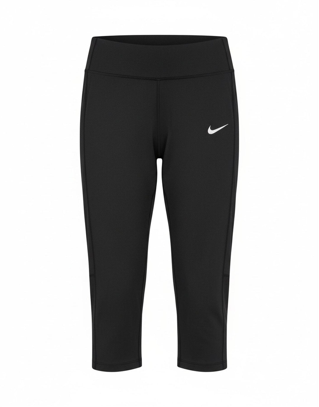 Nike Damen Dri Fit Capri-Leggings, Größe S, Größe S, Schwarz, Polyester
