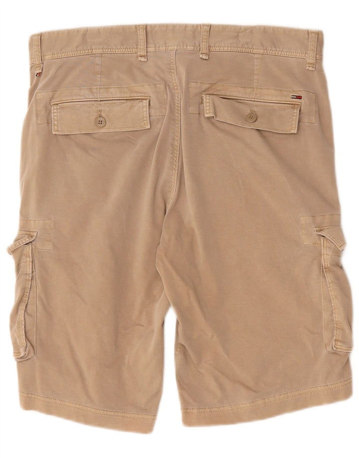 Tommy Hilfiger Herren Cargoshorts W32 Mittelbeige Baumwolle