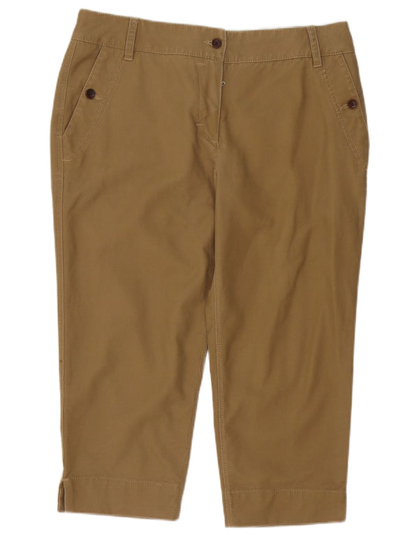 Conte of Florence Gerade Caprihose für Damen IT 46 Large W34 L21 Beige