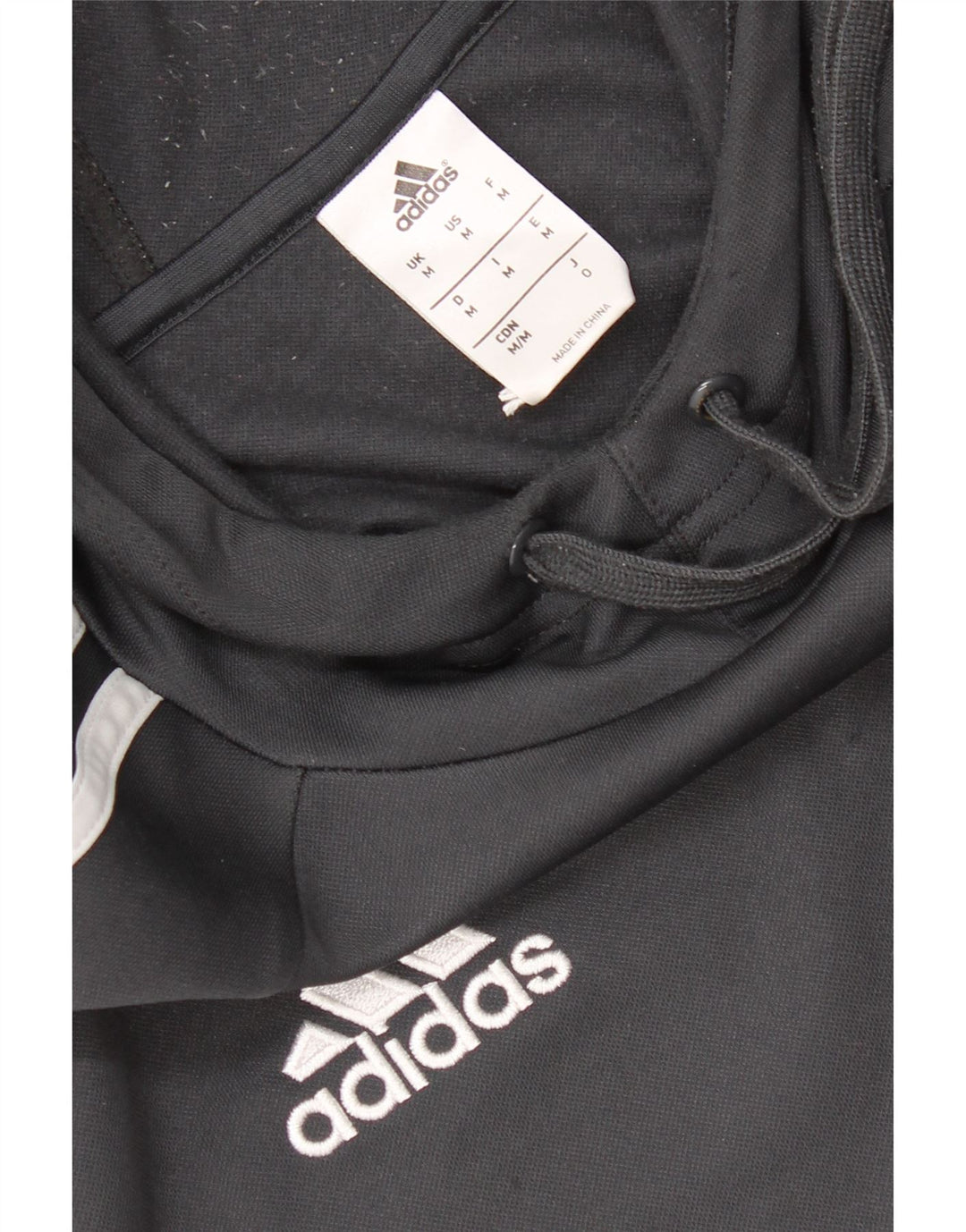 ADIDAS Herren Kapuzenpullover Mittelgrauer Farbblock