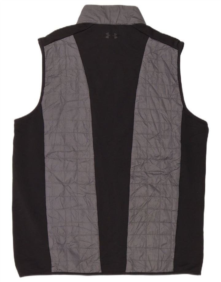 Under Armour Herren Wattierte Weste UK 40 Large Grau Colourblock Polyester