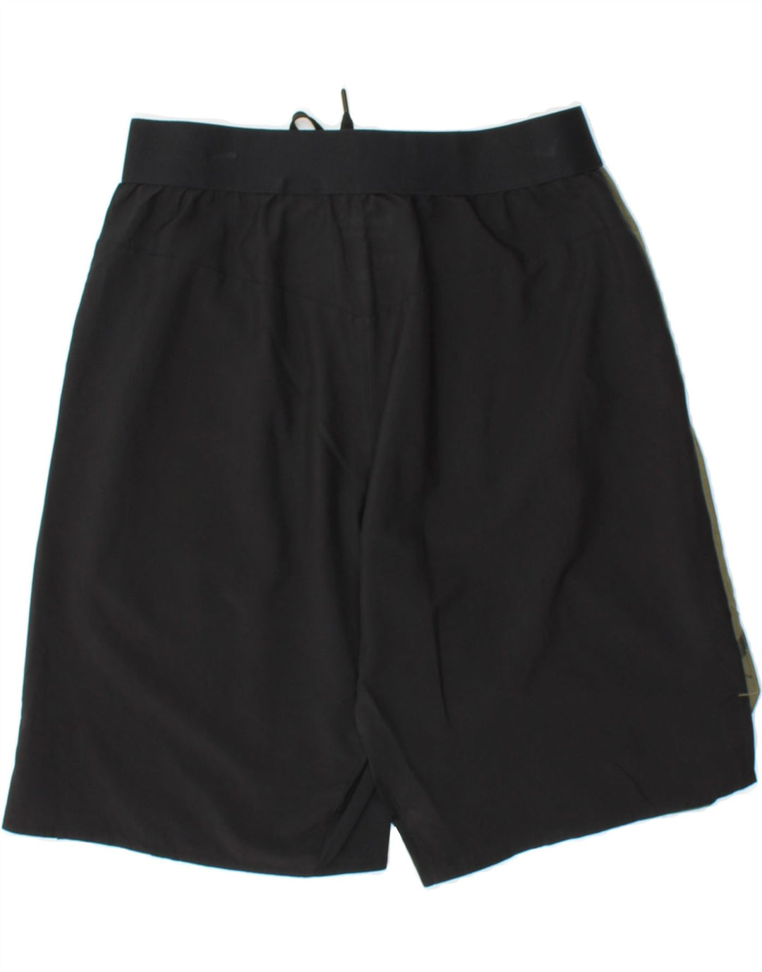 REEBOK Mens Graphic Swimming Shorts Small  Khaki Colourblock Polyester Vintage Reebok and Second-Hand Reebok from Messina Hembry 