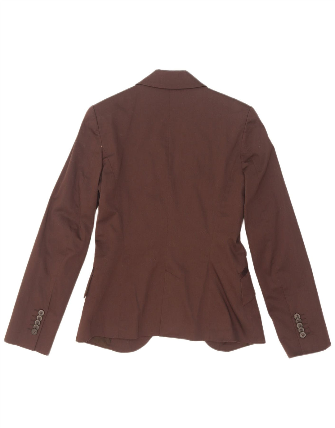 Zara Damen 1-Knopf-Blazerjacke UK 10 Small Burgund
