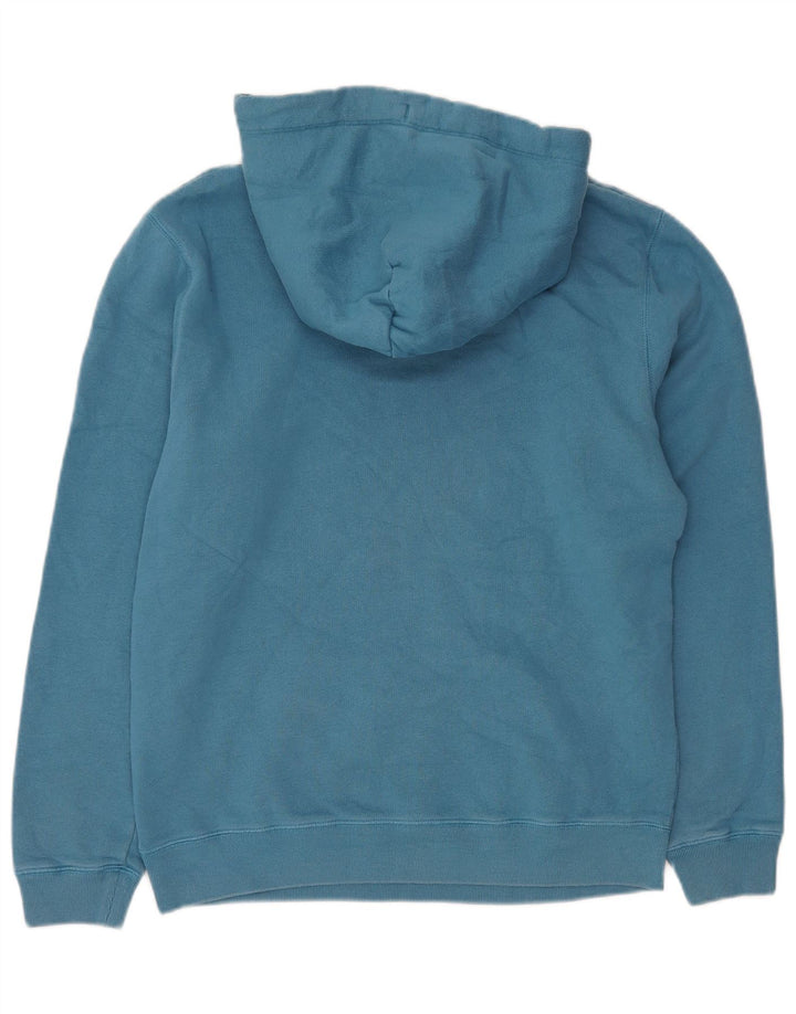 Jack Wills Herren-Kapuzenpullover mit Grafik, mittelblaue Baumwolle