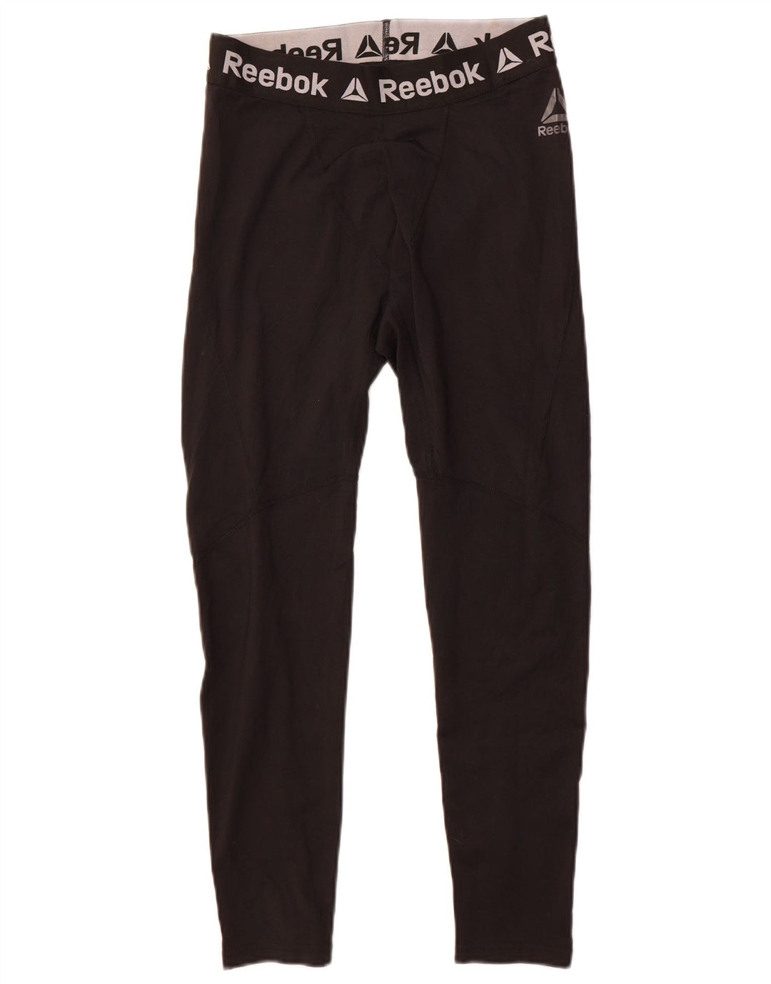 Reebok Herren Graphic Leggings Mittelschwarzes Polyester