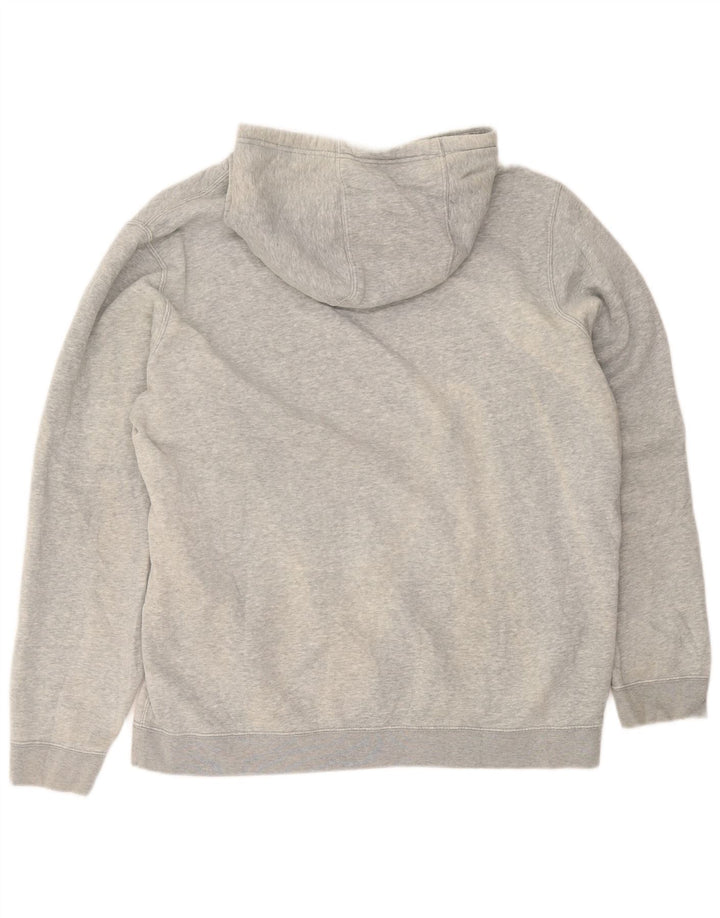 Nike Herren Hoodie Pullover XL Grau Baumwolle