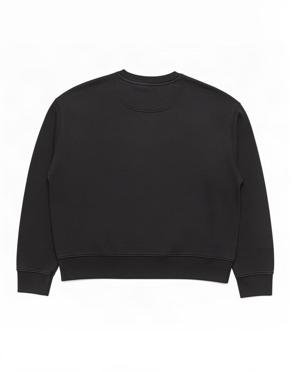 Marks & Spencer Mens Relaxed Fit Sweatshirt Jumper Large Black Cotton