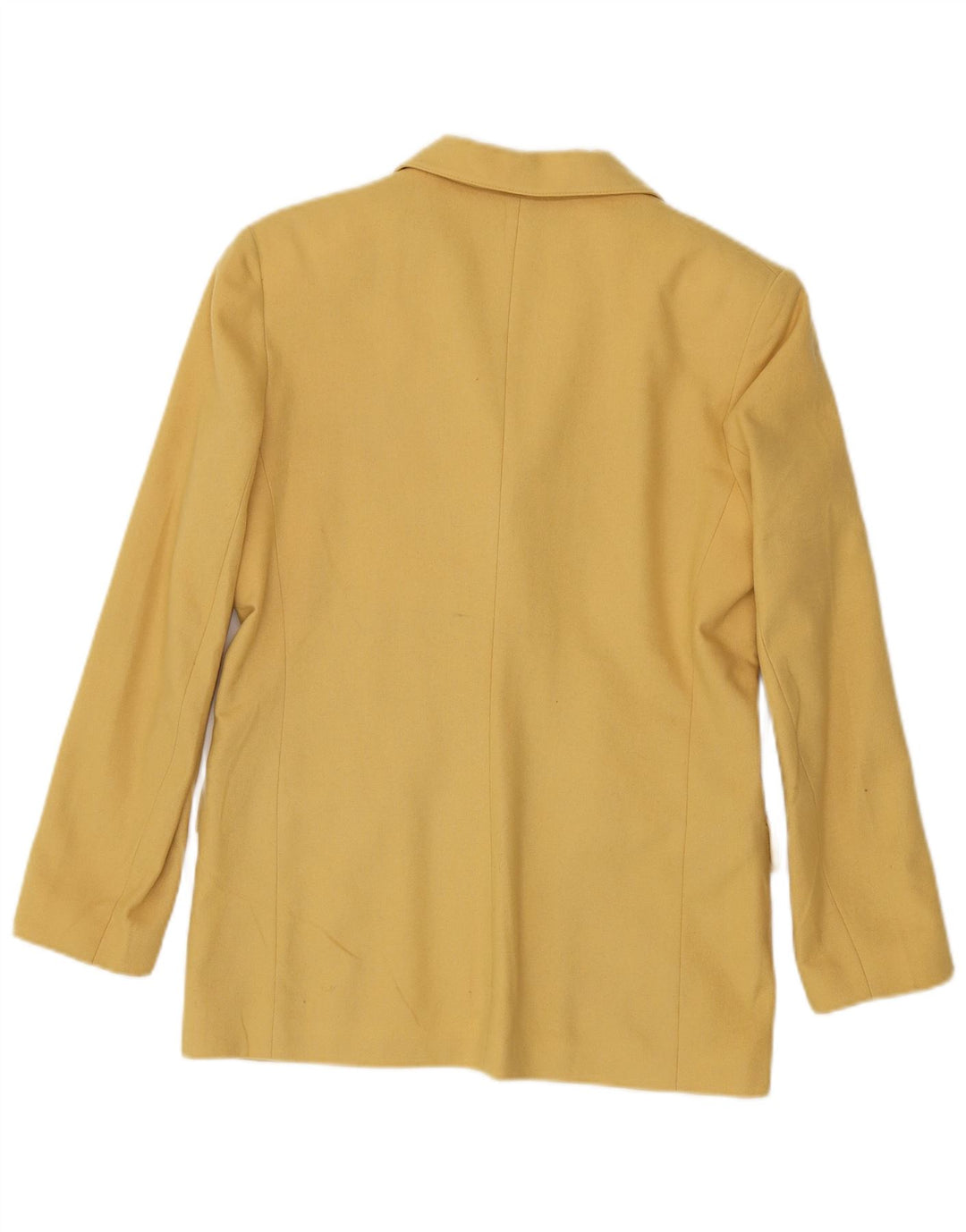 Laura Biagiotti Damen 2-Knopf-Blazerjacke IT 42 Mittelgelb