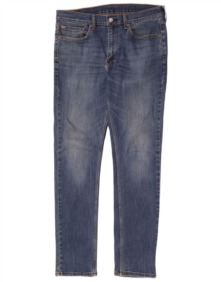 Levi's Herren 511 Slim Jeans W34 L34 Blaue Baumwolle